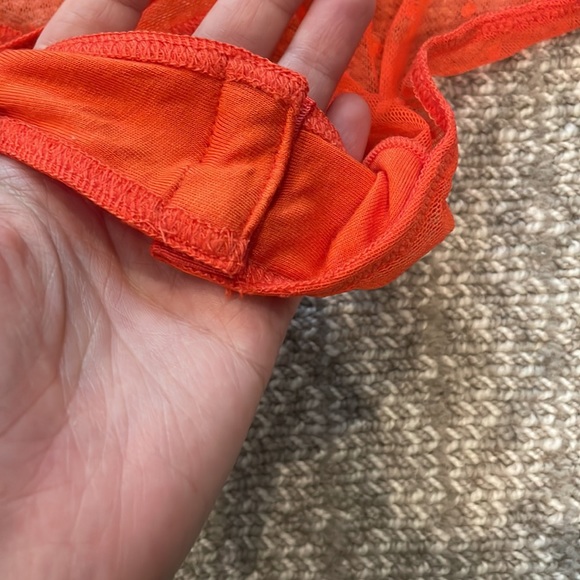 NWT Intimately Free People orange bodysuit - Picture 6 of 7